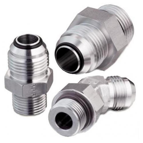 Parker Triple Lok Flare JIC Tube Fittings and Adapters, Thread Size: NPT