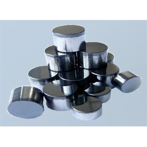 Round Stainless Steel PDC Cutter, For Industrial