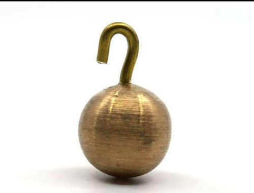 Brass Golden Pendulum Bob, For Laboratory
