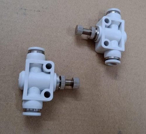 PU Penumatic Flow Control Valve, Packaging Type: Box