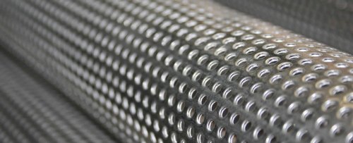 Round Perforated Stainless Steel Tube, 6 meter, Thickness: 1-3mm