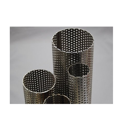 TP304 Perforated Stainless Steel Tube, Size: 2-3