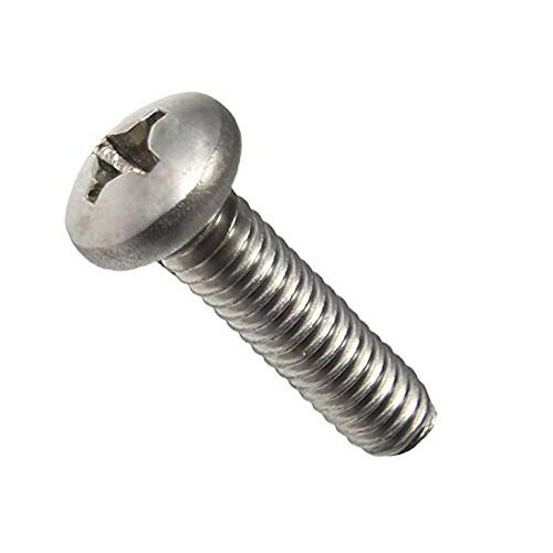 Sarvpar Stainless Steel Phillips Pan Head Machine Screw, Size: M4-M52