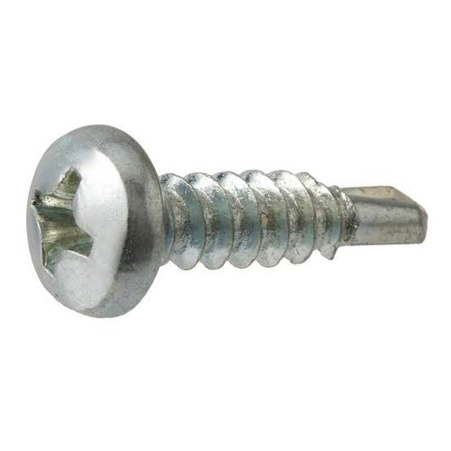 SAI Polished Phillips Pan Head Self Drilling Screw, For Construction