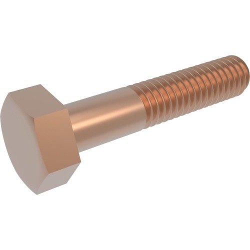 Golden Hexagonal Phosphor Bronze Bolt