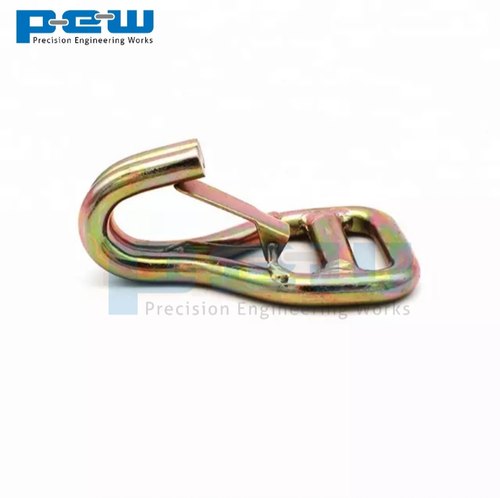 Double J Lashing Belt Hook, Size: 10mm To 50mm