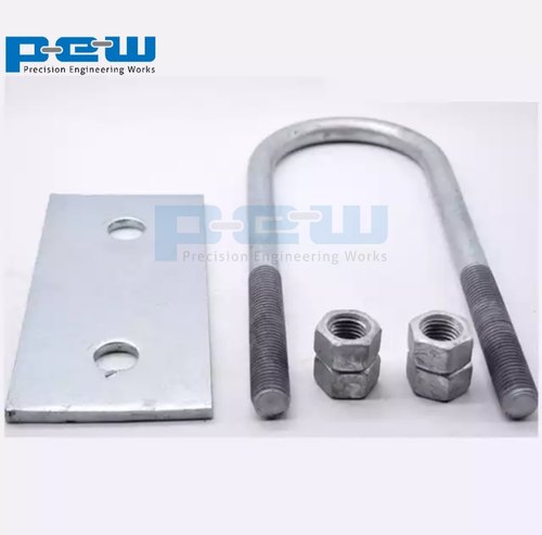 U BOLT, For Pipe Fittings, Size: 6mm To 200mm