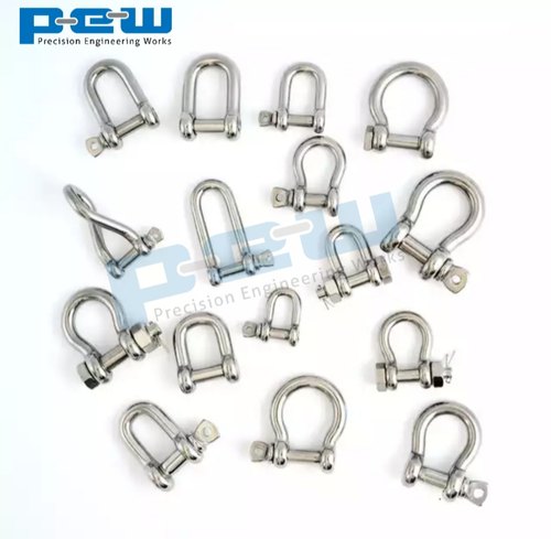 STEEL SHACKLES, Size: 4mm To 20mm