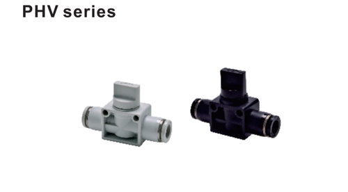 Finger Valve for Pneumatic Connections, 10 Bar