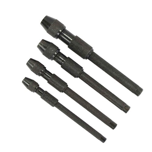 Steel Pin Vice Set Of 4 Pcs.(121, 122, 123, 124), For Industrial