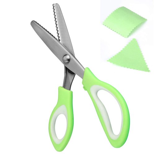 Zig Zag Metal Scissors