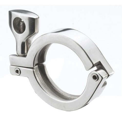 SS316 Silver Stainless Steel Pipe Clamp
