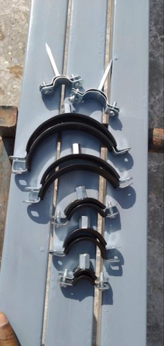 1/2 inch MS steel pipe clamps, Medium Duty, U Clamp