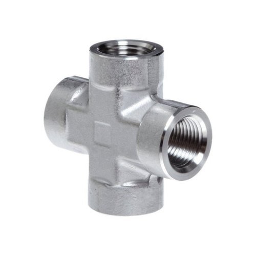 Steel, Zinc Pipe Cross Fitting