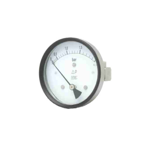 Analog Steel Piston Type Differential Pressure Gauge