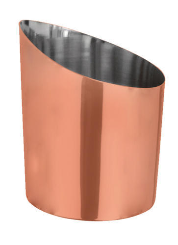 Brown Bhalaria Plain Chip Cup Cross Cut Copper Coated, for Hotel/Restaurant