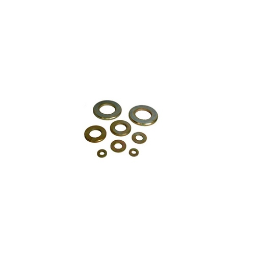 Metal Coated Steel Plain Washers, For Textile Industry, Packaging Type: Standard
