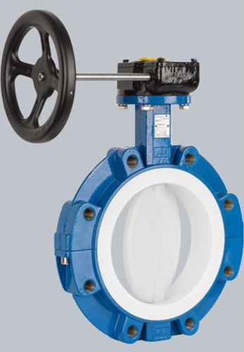 Butterfly Valve Teflon Lined