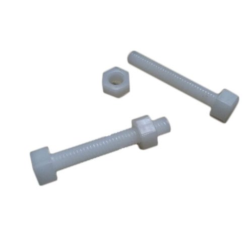 Plastic Nut Bolt, Size: 1-10 Inch