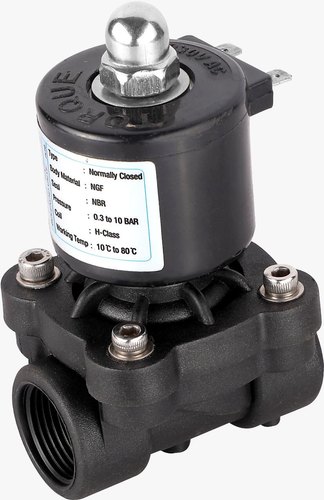 Torque Electromagnatic Plastic Solenoid Valve