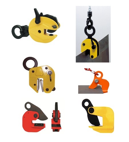 Mild Steel Plate Lifting Clamps, Size/Capacity: 1 Ton