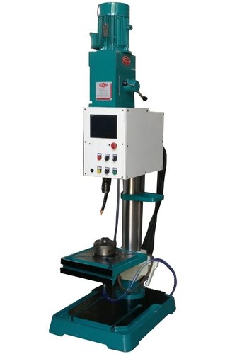 PRAKASH Mitsubishi Servo Motors PLC Automatic Drilling Machine, Capacity: 32, 4 kW