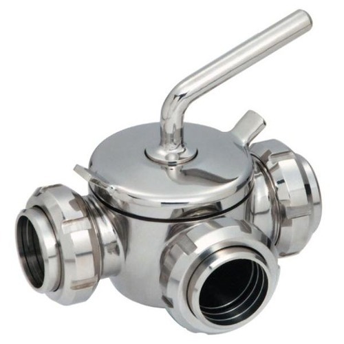 MICROTECH ENGINEERING Ss 304 / 316 Plug Valve 3 Way, Model Name/Number: Pvw, Size: 1/4 To 4