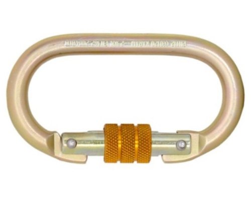 PN112 Karam Steel Screw Locking Carabiner