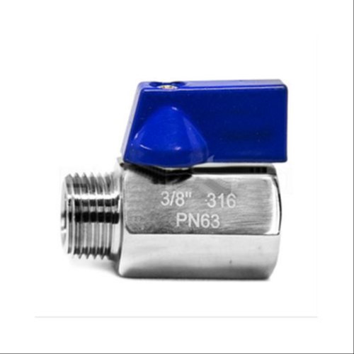 Medium Pressure PN63 Compact Ball Valve, Packaging Type: Box, For Industrial Area