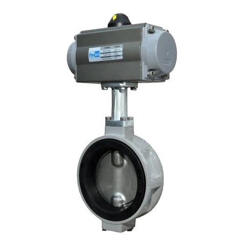 Aluminum Pneumatic Actuator Butterfly Valve