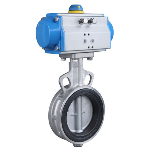 Pneumatic Actuator Butterfly Valve For Concrete Batching Plant