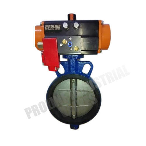Proline Pneumatic Actuator Butterfly Valves, Size: 40 Mm To 2400 Mm