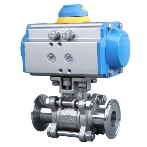Pneumatic Ball Valve, Size: 52 And 65 Mm
