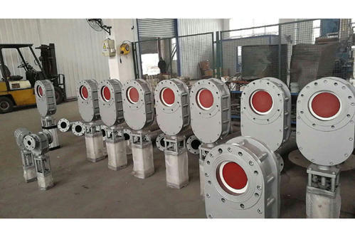 SVR Pneumatic Ceramic Double Disc Gate Valve