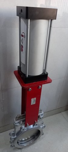 Mss Sp81 Pneumatic Cylinder Knife Edge Gate Valve, Model Name/Number: Ivm, Size: 50mm To 800mm