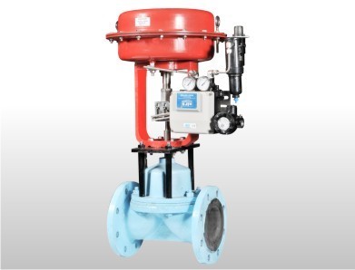 Pneumatic Diaphragm Actuator Operated Lined Diaphragm Valve, 230 V AC