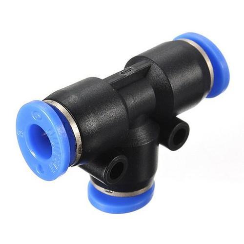 PU Pneumatic Equal Tee, Size: 1/2inch