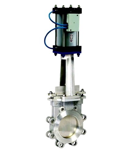 Pneumatic Knife Gate Valve, Size: 6 Inches To 12 Inches