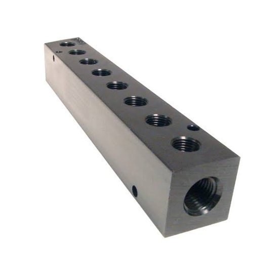 Powder Coating Pneumatic Manifold Block, For Industrial