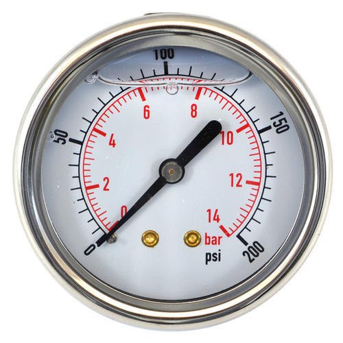 ALOT Steel Pneumatic Pressure Gauge For Industrial