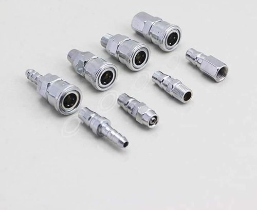 Bright Stainless Steel Pneumatic Quick Release Coupling