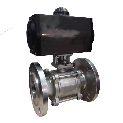 Pneumatic Rotary Actuator Operated Ball Valve