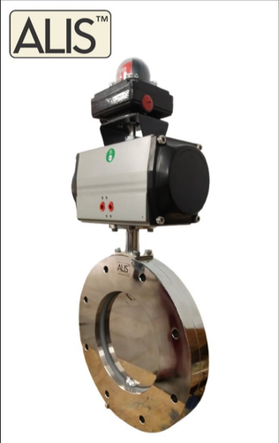 Alis Stainless Steel Pneumatic Sanitary Valves, Valve Size: 25 Mm To 600 Mm