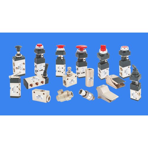 Pneumatic Solenoid, Air Pilot And Mechanical Valves, Packaging Type: Box