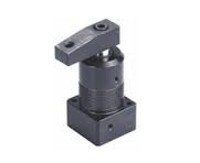 Black Pneumatic Swing Clamp - PSF Series Lower Flange Version