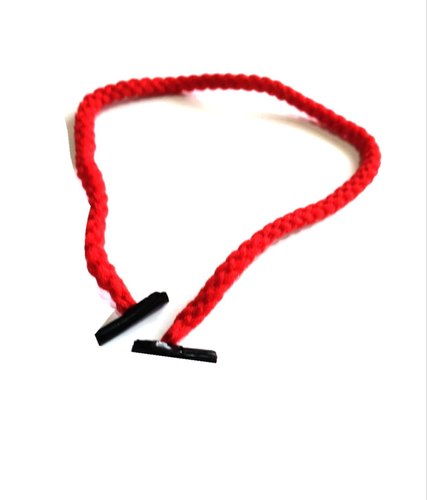 Polyester Red Paper Bag Handle Rope