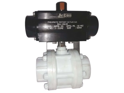 PVC Ball Valve, Flangend, Size: 15mm To 150mm