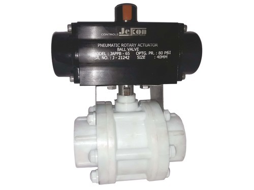 Polypropylene Ball Valve, Size: 1.5 - 8 Inch