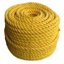 Yellow HDPE Polypropylene Rope, For Marine