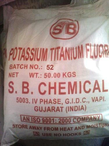 Crystals Potassium Titanium Fluoride, 25 Kg Or 50 Kg 0r 1000 Kg, Packaging Type: Plastic Woven Sacks With Liner
